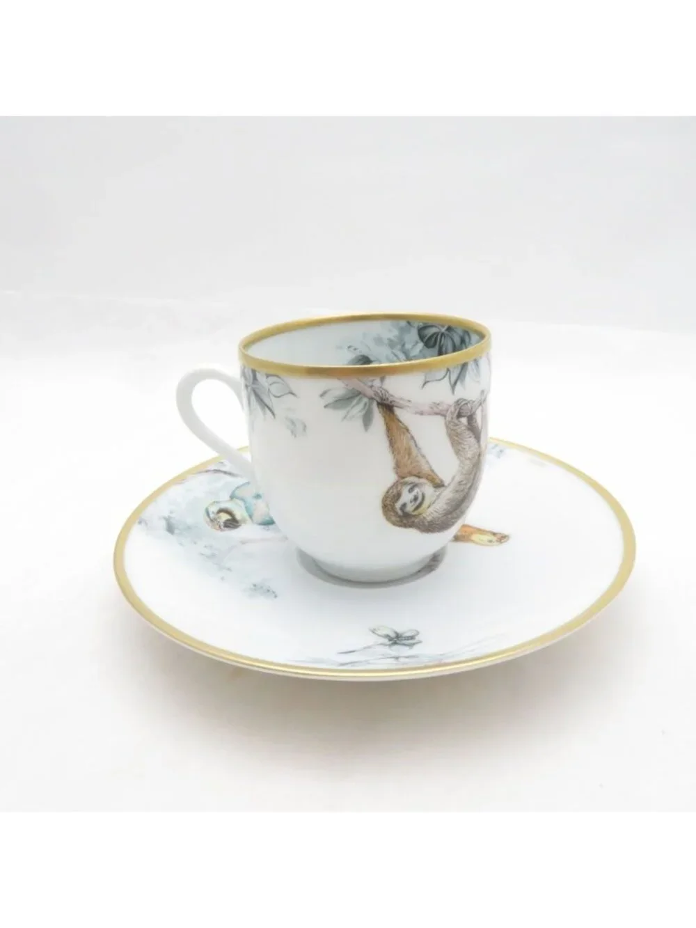 Hermes Equateur Sketch Coffee Cup & Saucer